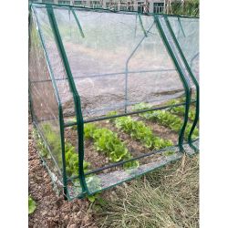 Теплица GREEN APPLE GA-House-2х-frame 1800х900х900 мм 2 отсека