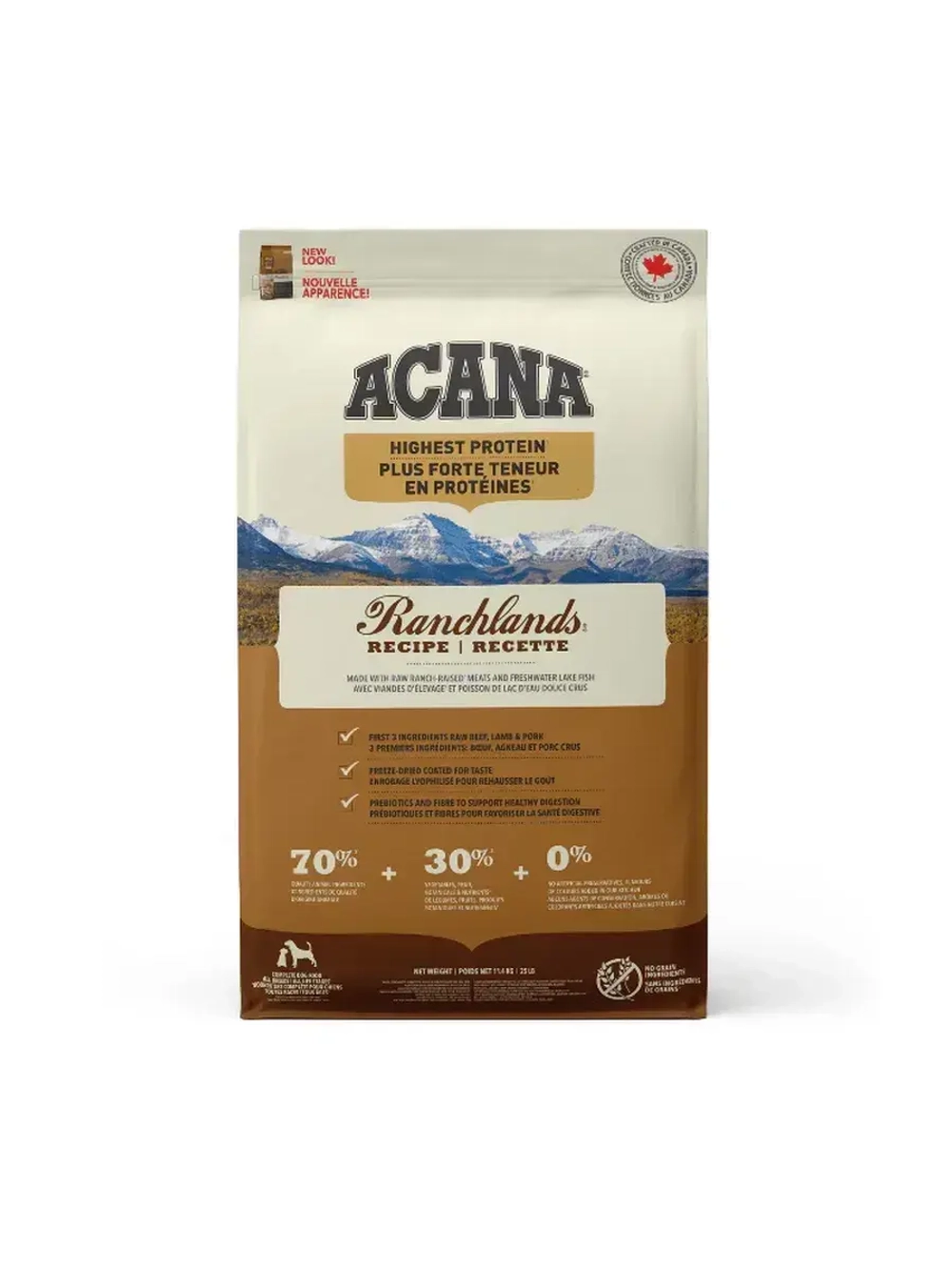 ACANA DOG RANCHLANDS 11,4 кг (Акана) корм для собак 11,4 кг