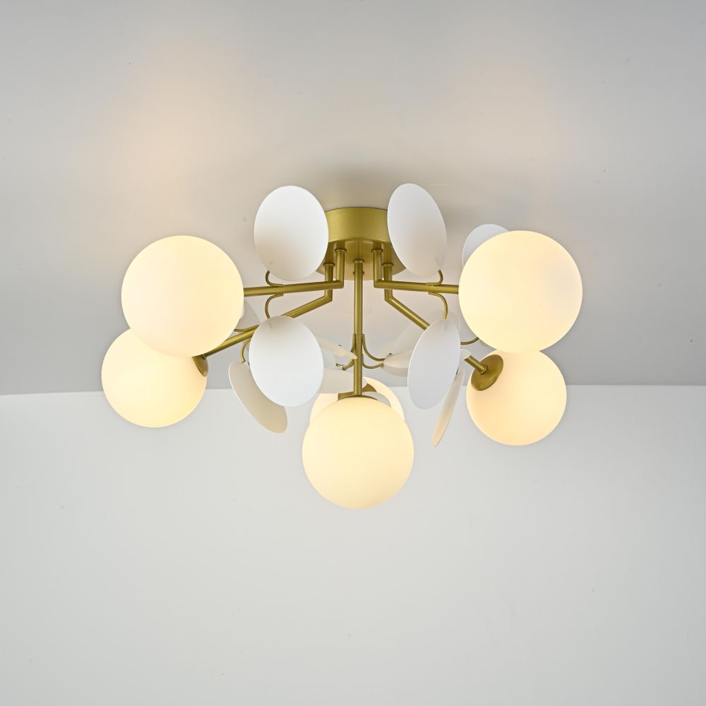 Потолочная Люстра Light Of Matisse C Self D55 White By Imperiumloft
