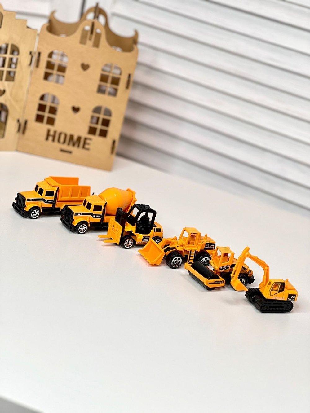 Набор машинок Спецтехника 6шт. в коробке (200648143)