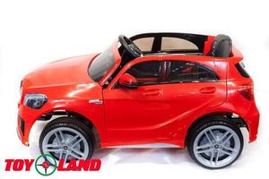 Детский электромобиль Toyland Mercedes-Benz A45 красный фото №4