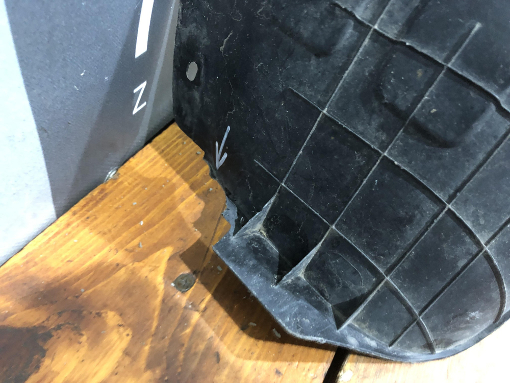 Подкрылок задний левый Kia Rio 4 (FB) 17-20 Б/У Оригинал 86821H0000