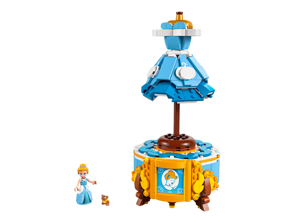 LEGO Disney 43266 — платье Золушки, коллекционный набор для игры и декора