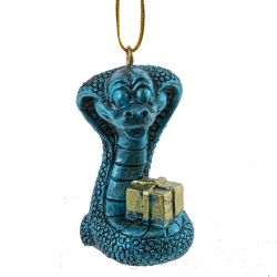 GAEM Фигурка декоративная подвесная "Змея", L3,5 W3,5 H5,5 см, 6в.