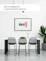 Аэрозольная краска "1K эмаль автомобильная ремонтная матовая", быстросохнущая, гладкая, матовое покрытие, 520 мл, черная
