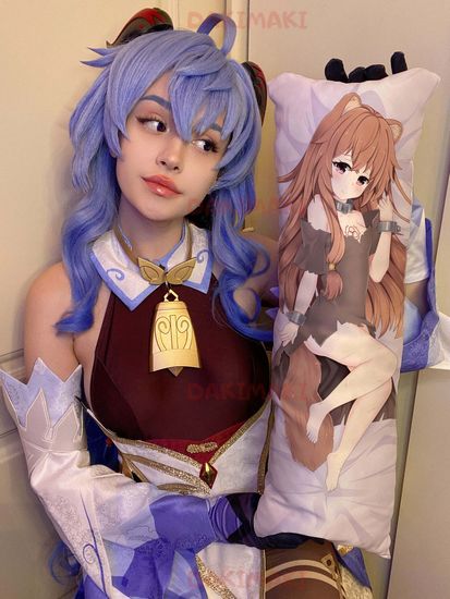 Мини дакимакура Рафталия из Восхождение героя щита арт. M0423, 60х20 см