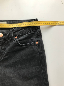 Джинсы Topshop зауженные, маркировка 25, визуально на 42 размер