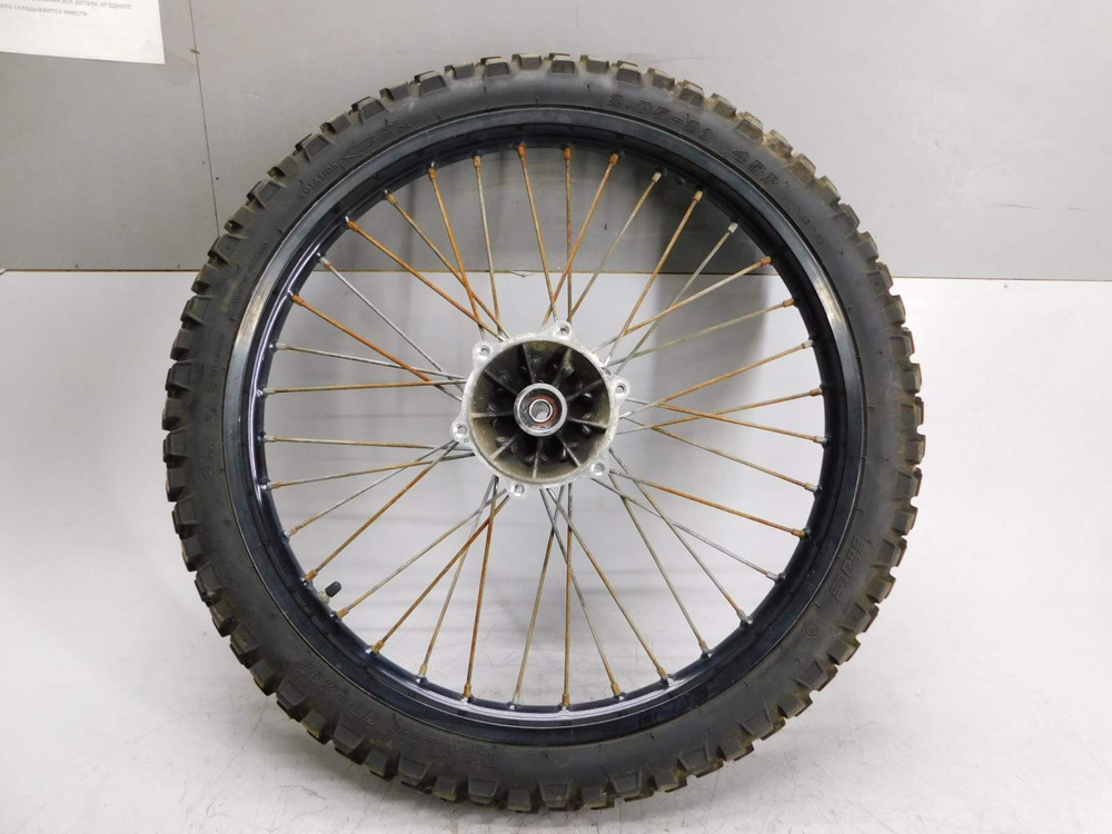 колесо переднее Kawasaki Super Sherpa 250 KL250