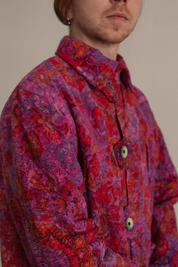 Пальто Purple Plush Coat - фото 6