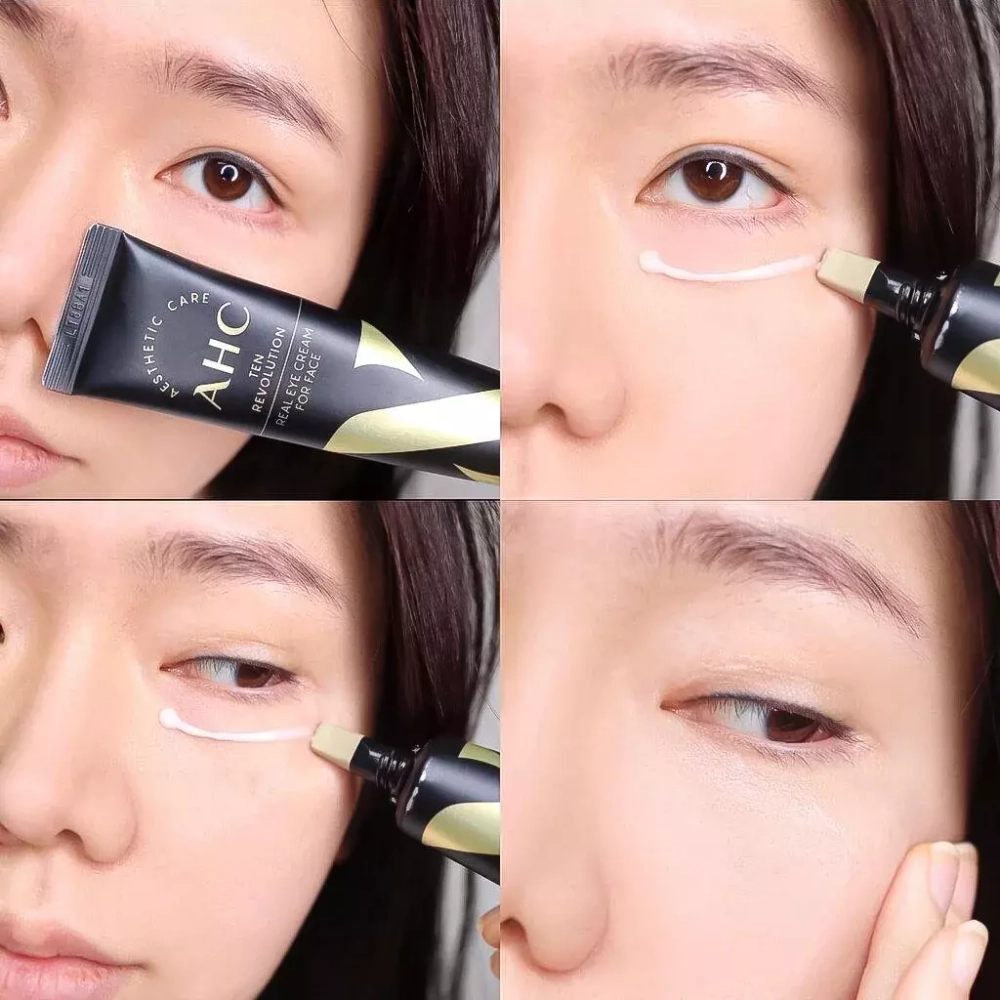 Антивозрастной крем для век с эффектом лифтинга AHC Ten Revolution Real Eye Cream For Face. 30 ml