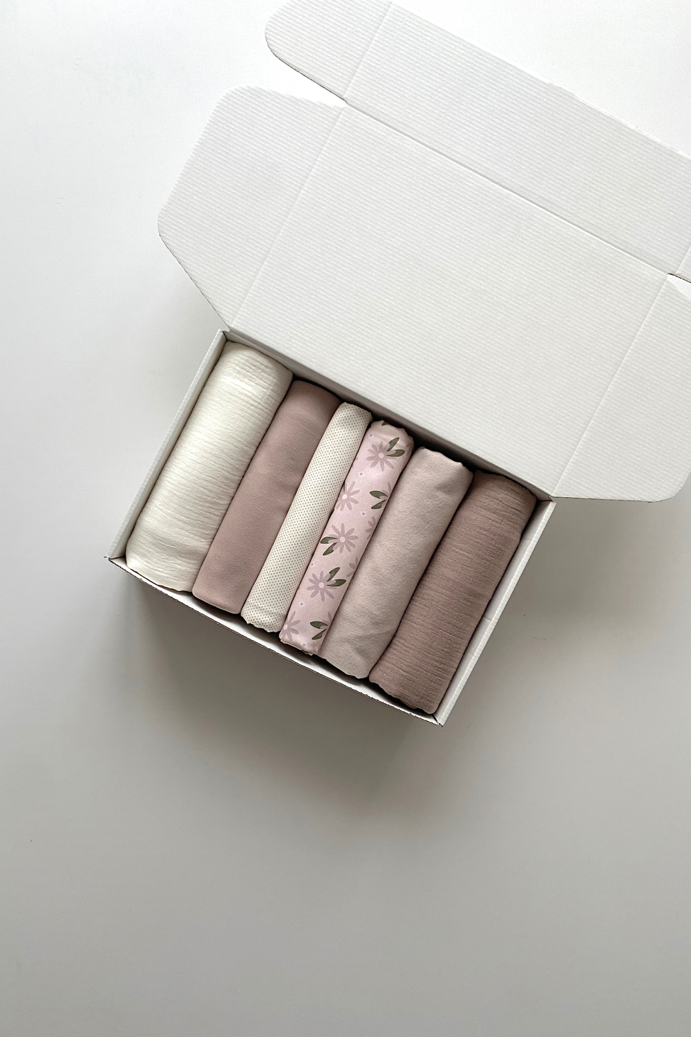 Набор пеленок "Цветочки и какао XL"