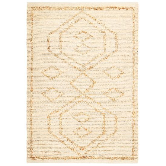 Ковер из джута и переработанного хлопка kolkata из коллекции ethnic, 200х300см