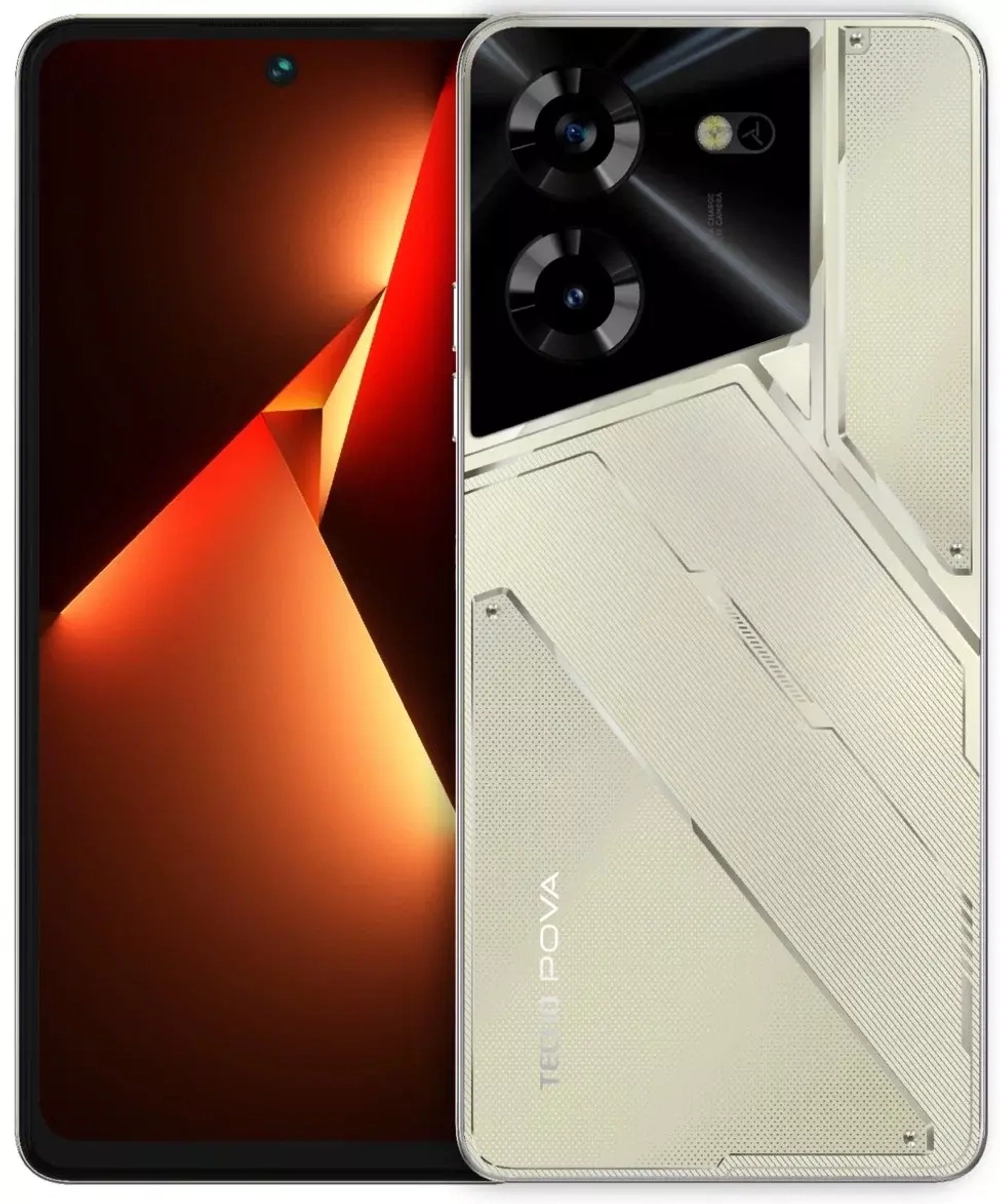 Смартфон TECNO POVA 5 8/256GB Amber Gold