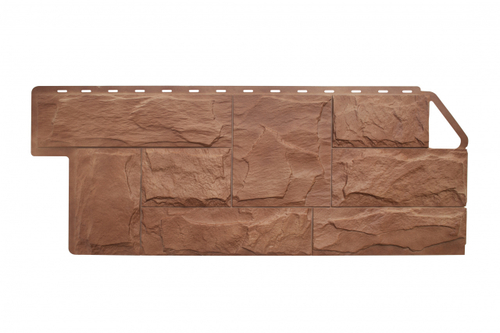 Фасадная панель Альта-Профиль Гранит ЭКО Терракотовый 1010*450мм 0,46м2