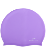 Шапочка для плавания Nuance Purple, силикон, детский