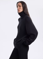 Свитер из шерсти мериноса, Черный