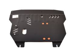 Защита картера и КПП (сталь 2 мм) для Mitsubishi Grandis 2003-2009 (V - 2.4) Alfeco.ALF1442st