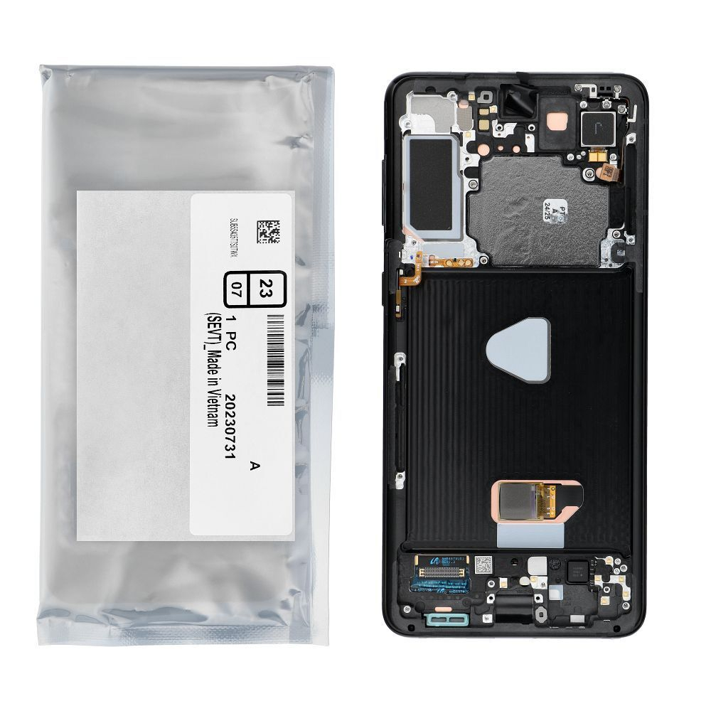 Samsung Galaxy S21 Plus 5G (SM-G996B) / (Дисплейный модуль с тачскрином) (в рамке) (ORIG-SP)