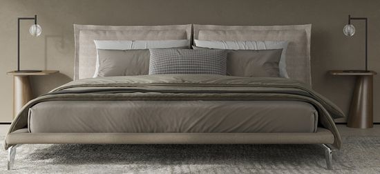 Кровать с решеткой TELAS NEW, MOD INTERIORS цвет темно-бежевый