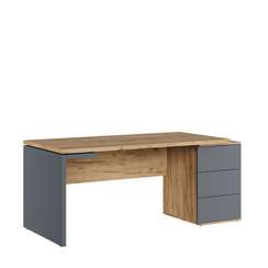 Стол письменный на опорной тумбе правый Zion Light 178x80x75