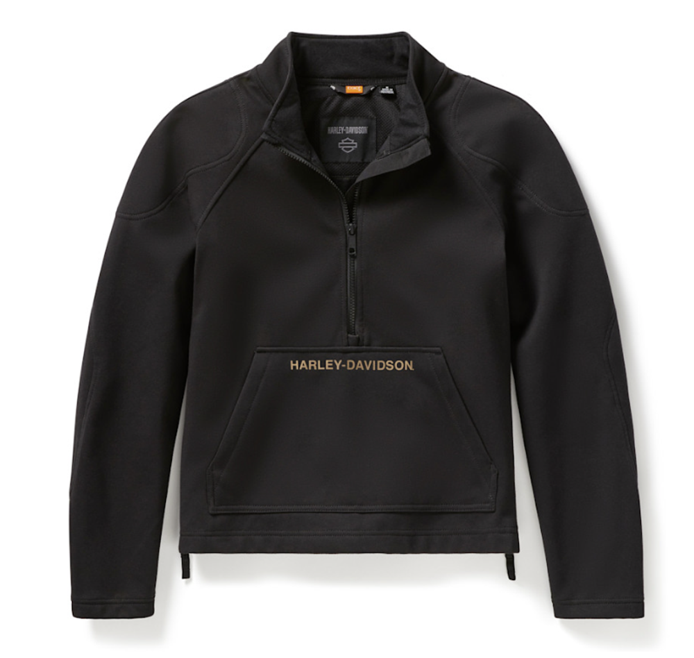 97194-25VW Женская ездовая куртка Harley-Davidson® Deflector Half Zip Riding Fleece