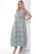Сарафан В стиле бохо (зеленый) П9037 LT Collection