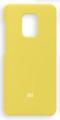 Силиконовый чехол Silicone Cover для Xiaomi Redmi Note 9 Pro / Note 9S (Желтый)