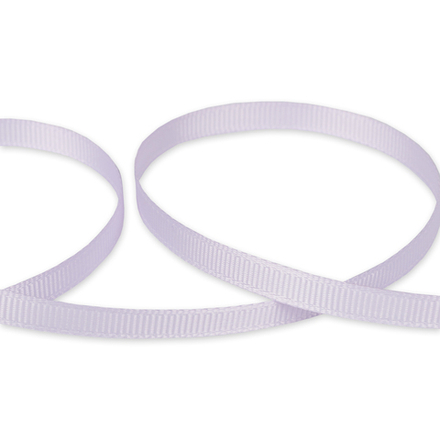 Тесьма декоративная репсовая, 6мм, №107 св.сиренев.