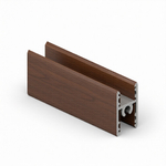 Рамка средняя двери - центральный ригель (5,40 м) Яблоня