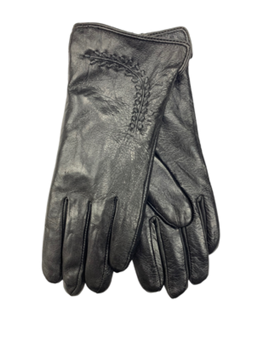 Перчатки. Женские. Материал верха: Кожаные. Подклад: Плюш-флис.5 шт в упаковке.