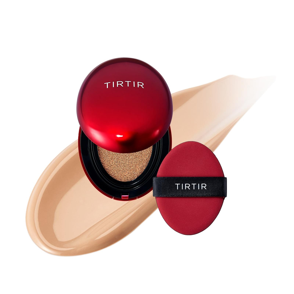 TIRTIR, Mask Fit Red Cushion, кушон, 27N Camel, 18 г (0,63 унции)