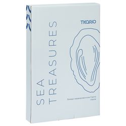 Блюдо сервировочное Clams серого цвета из коллекции Sea treasures