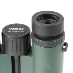 Бинокль Veber Silver Line БП 10X25L WP - Поворотно-выдвижные наглазники