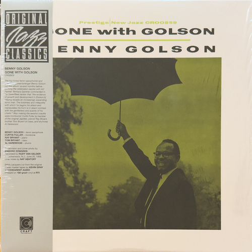 Benny Golson - Gone With Golson - USA, Blue Note Tone Poet