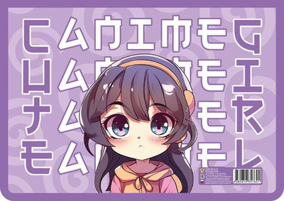 Папка д/тетрадей А4 пласт, молния сверху с дизайном "Маленькая леди 2024" (Пчелка)