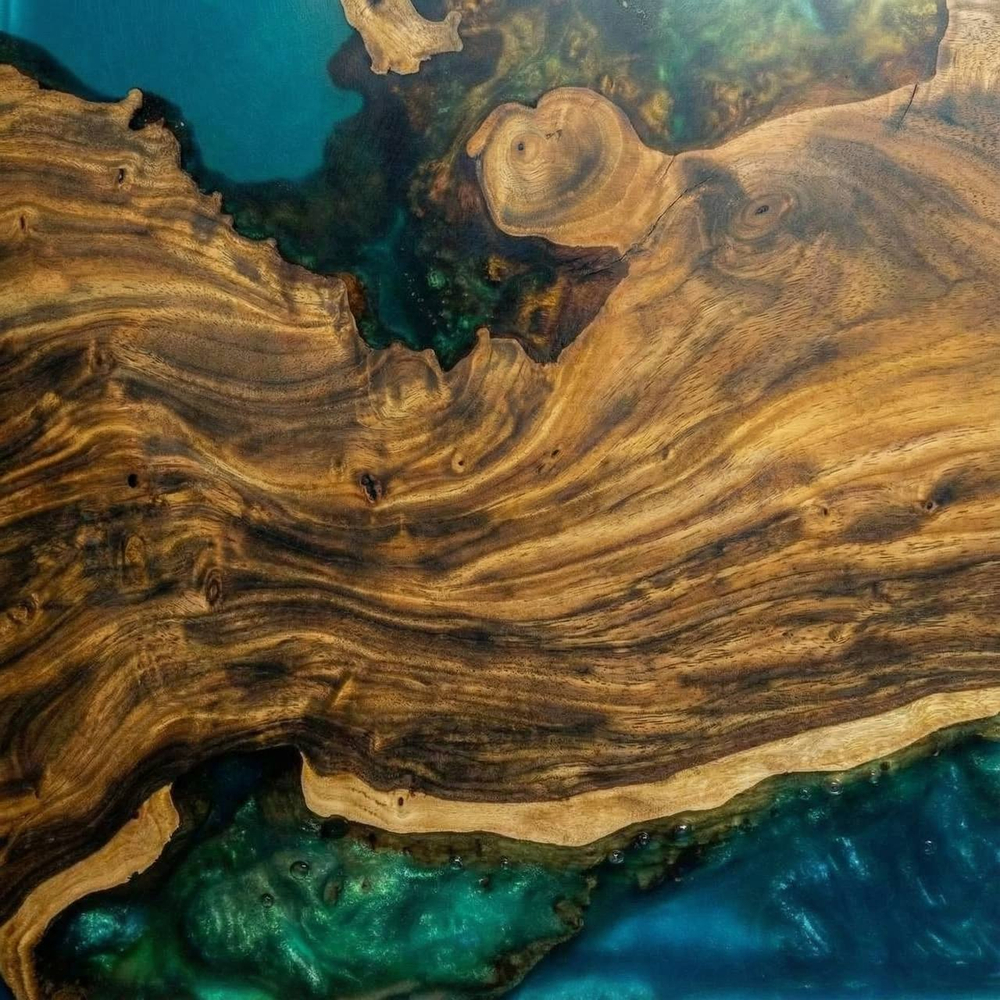 Орех термо с художественной заливкой