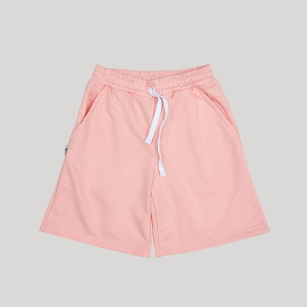 Wide Shorts LOGO Crystal Rose