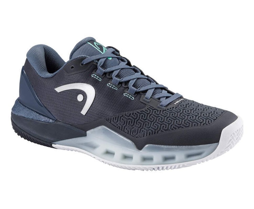 Мужские теннисные кроссовки Head Revolt Pro Clay 5.0 - blueberry/teal