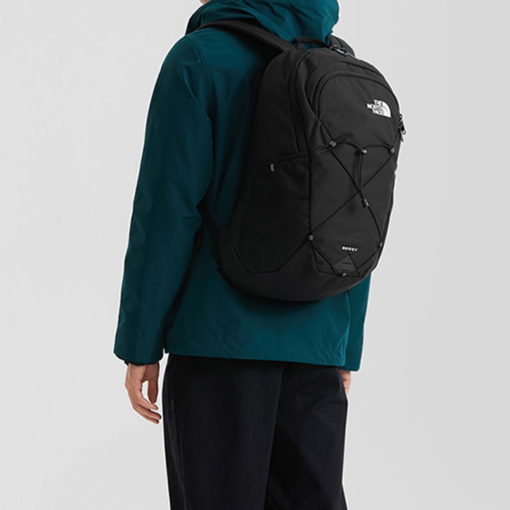 THE NORTH FACE The North Face 27L Backpack Outdoor Bag Abrasion Resistant Material Black Unisex