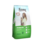 Сухой корм для стерилизованных кошек и кастрированных котов старше 1 года с Индейкой Karmy Sterilized