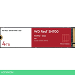 SSD диск WD Red SN700 4TB (WDS400T1R0C)