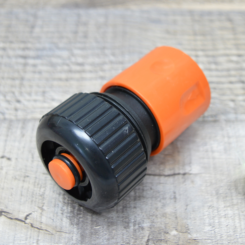 Коннектор быстросъёмный с автостопом для шланга 3/4"