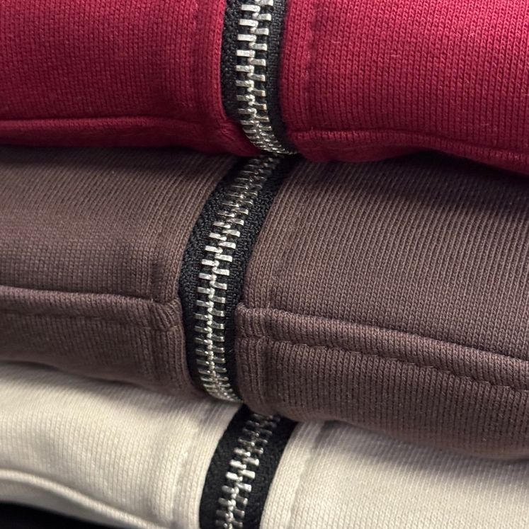 Худи UNIFORM HEAVY ZIP UNF, бордовый