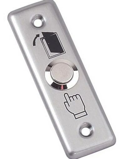 ЛКД-НУ-00-02 Кнопка выхода врезная, металлическая, НР