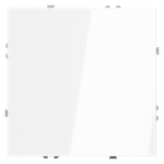 Заглушка VOLTUM S70 с суппортом, (белый глянцевый)