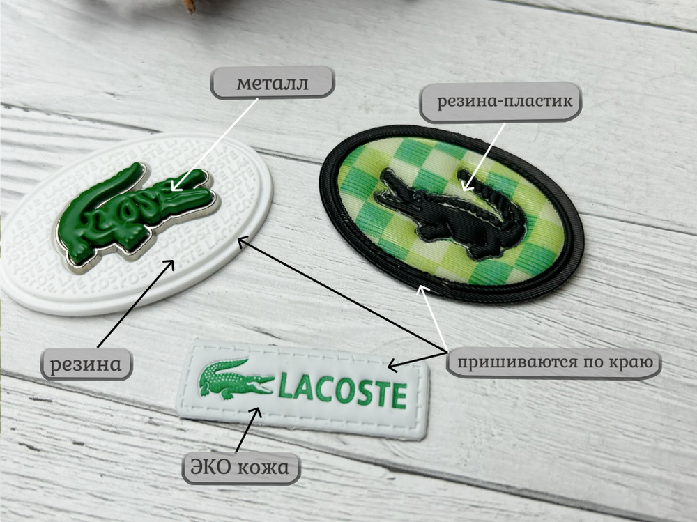 Нашивка КОЖА Л