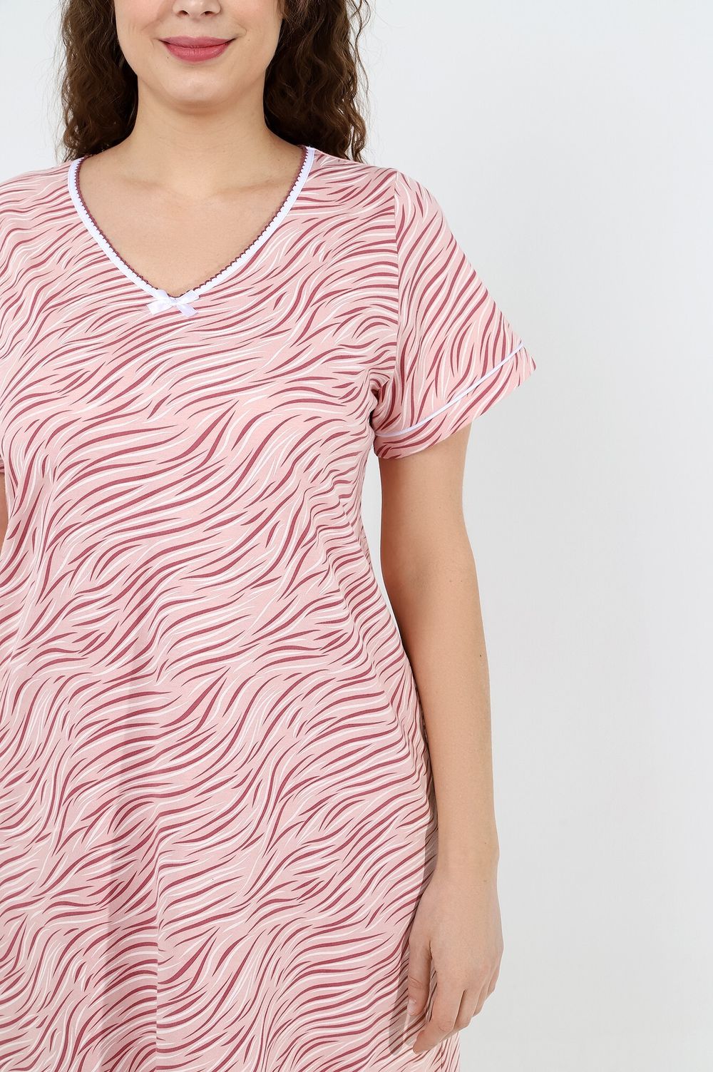 Ночная сорочка Остин-1 Виотекс РОЗОВЫЙ