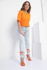 Футболка Ника (оранжевая) Б12937-7М LT Collection