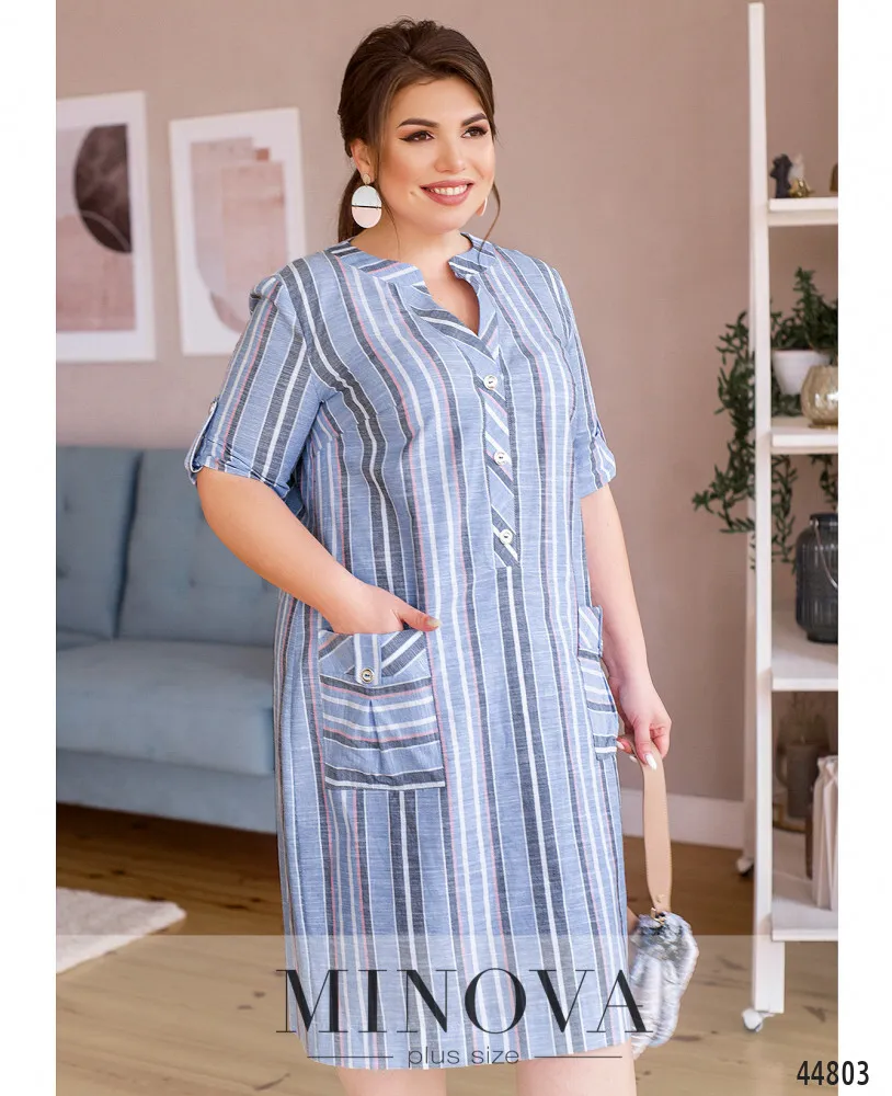 Платье 17-262-деним Minova