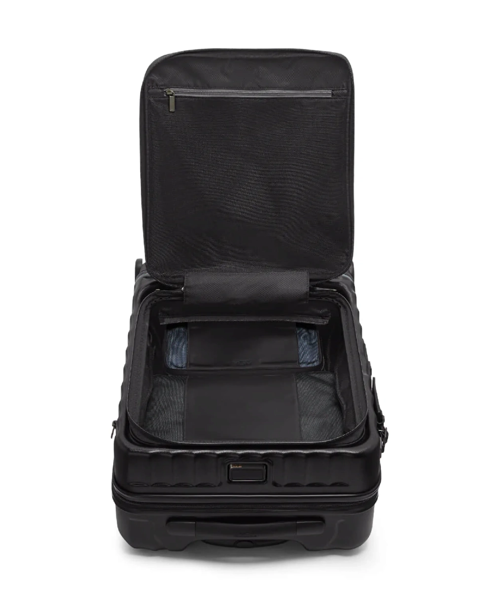 Чемодан ручная кладь с расширением Continental/Black Texture